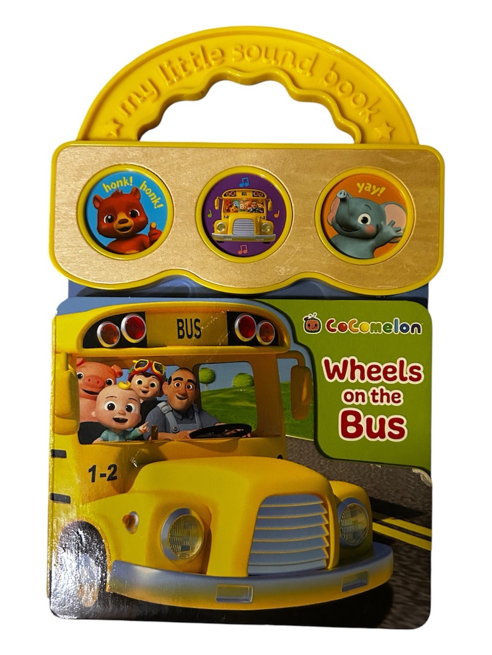 CoComelon Wheels on the Bus: 3-Button Sound Book
Ages 1-4